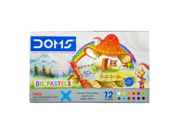 Doms Oil Pastels 12 Shades