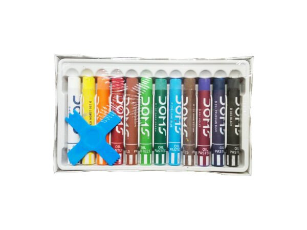 Doms Oil Pastels 12 Shades b
