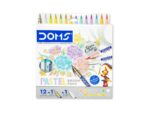 Doms Pastel Brush Pen 14 Shades Pack