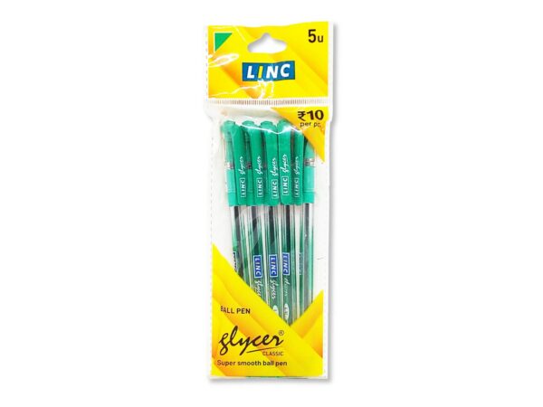 Linc Glycer Ball Pen Green Pack