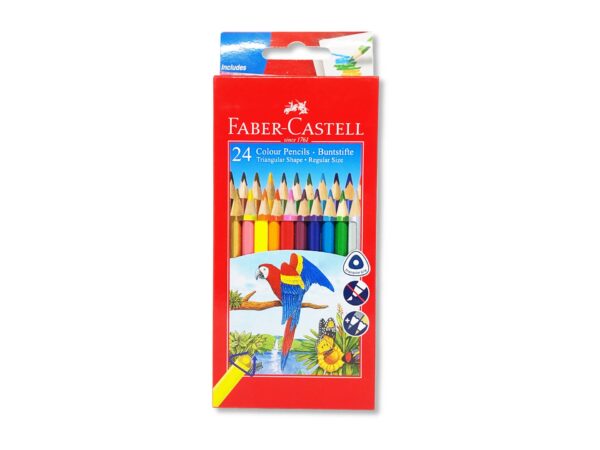 Faber Castell Colour Pencils 24 Shades
