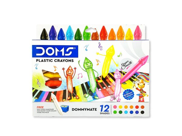Doms Plastic Crayons Dommymate