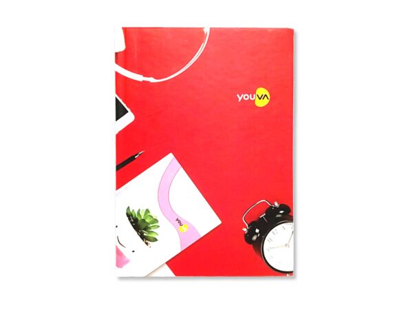 Youva B6 Diary 192 Pages Red 1